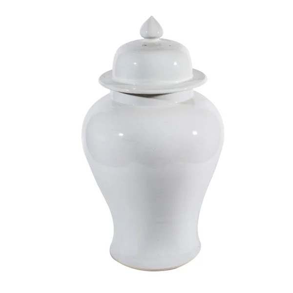 Busan White Temple Jar Extra Large By Legends Of Asia