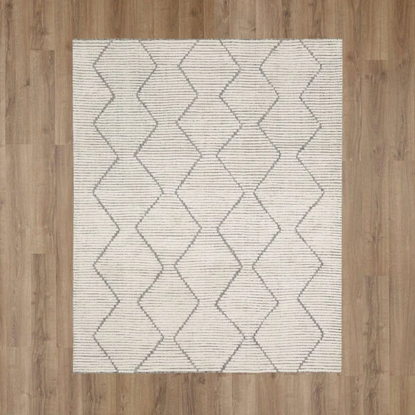 Calvino Beni Black/White Rug