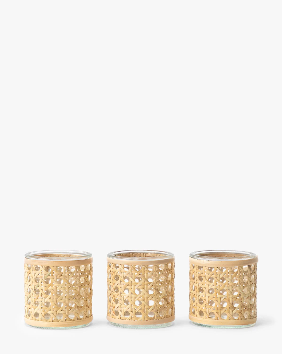 Cane Tealight Candleholder (Set of 3)