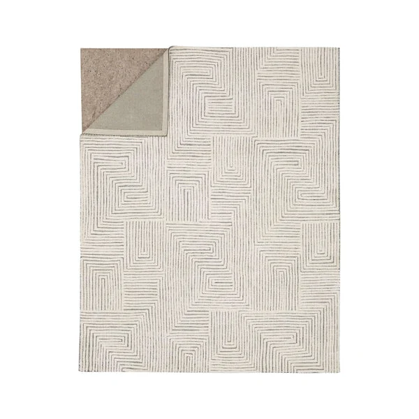 Carlino Algiers Black/White Rug