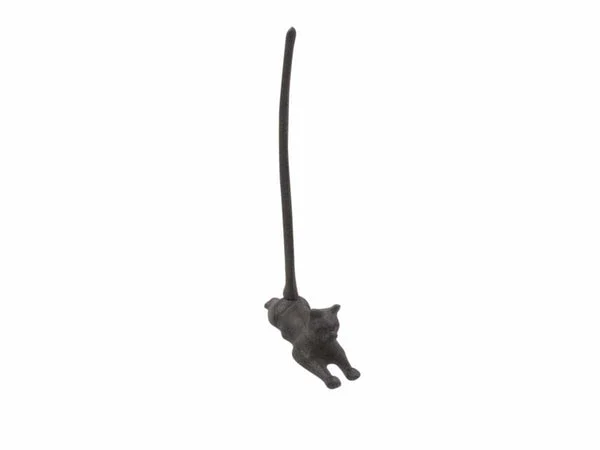 Cat Kitchen Paper Towel Holder 19" Cast Iron