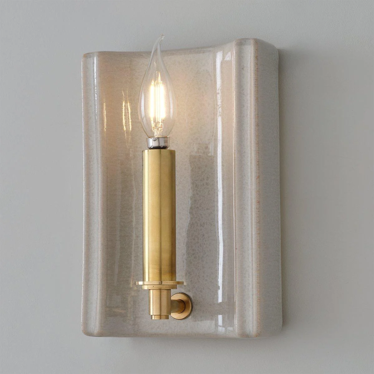 Ceramic Pocket Wall Sconce