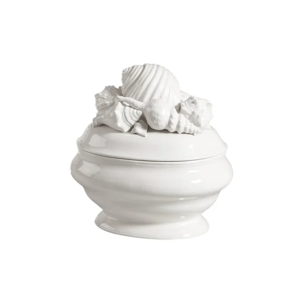 Chelsea House Shell Ceramic Tureen