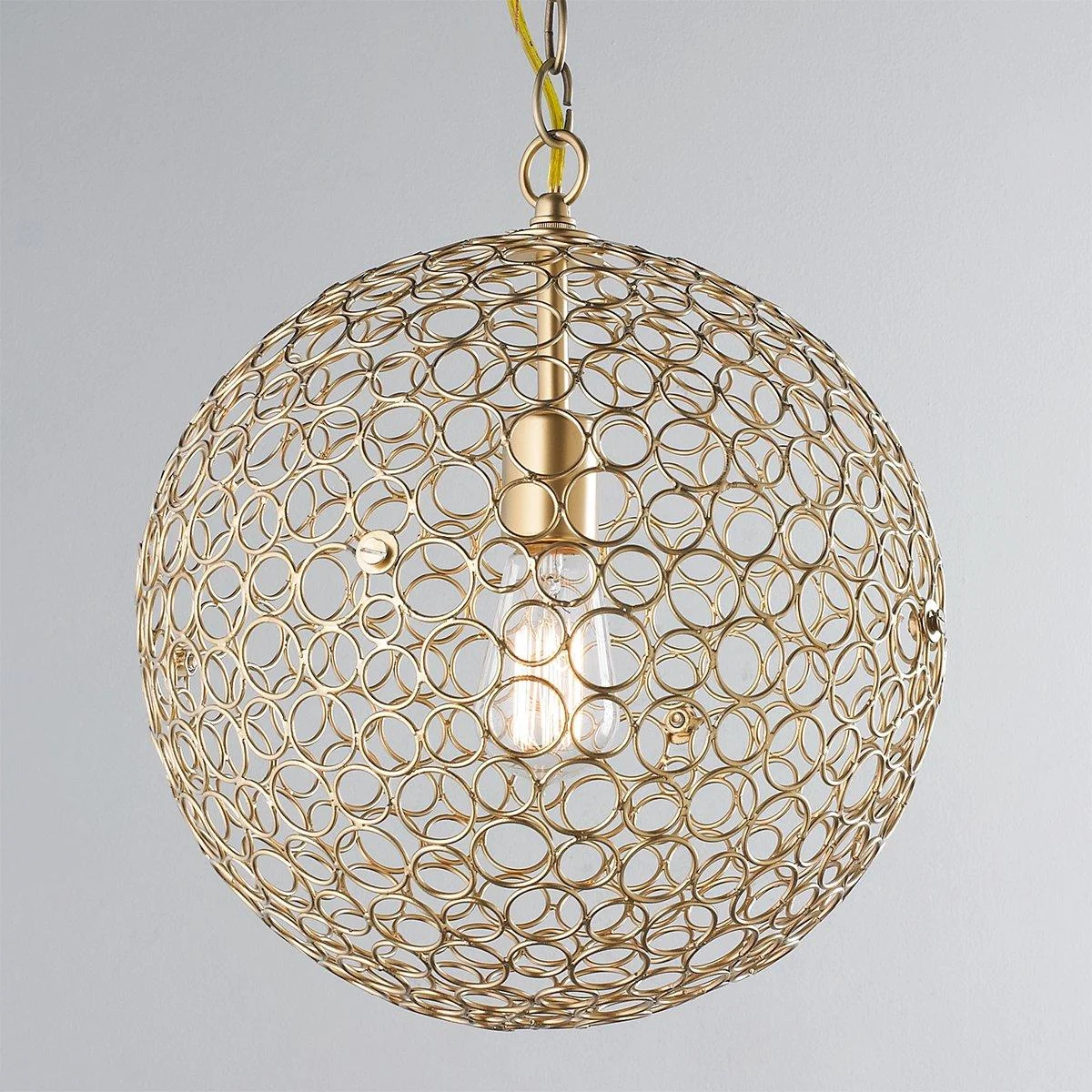 Circles Sphere Pendant - Small