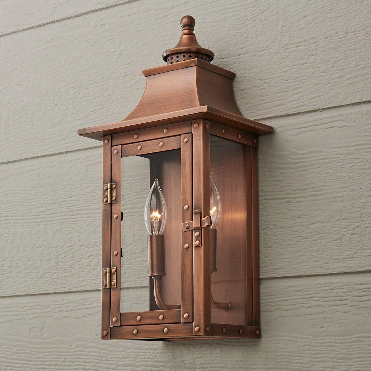 Classic Vented Hood Outdoor Sconce - Small