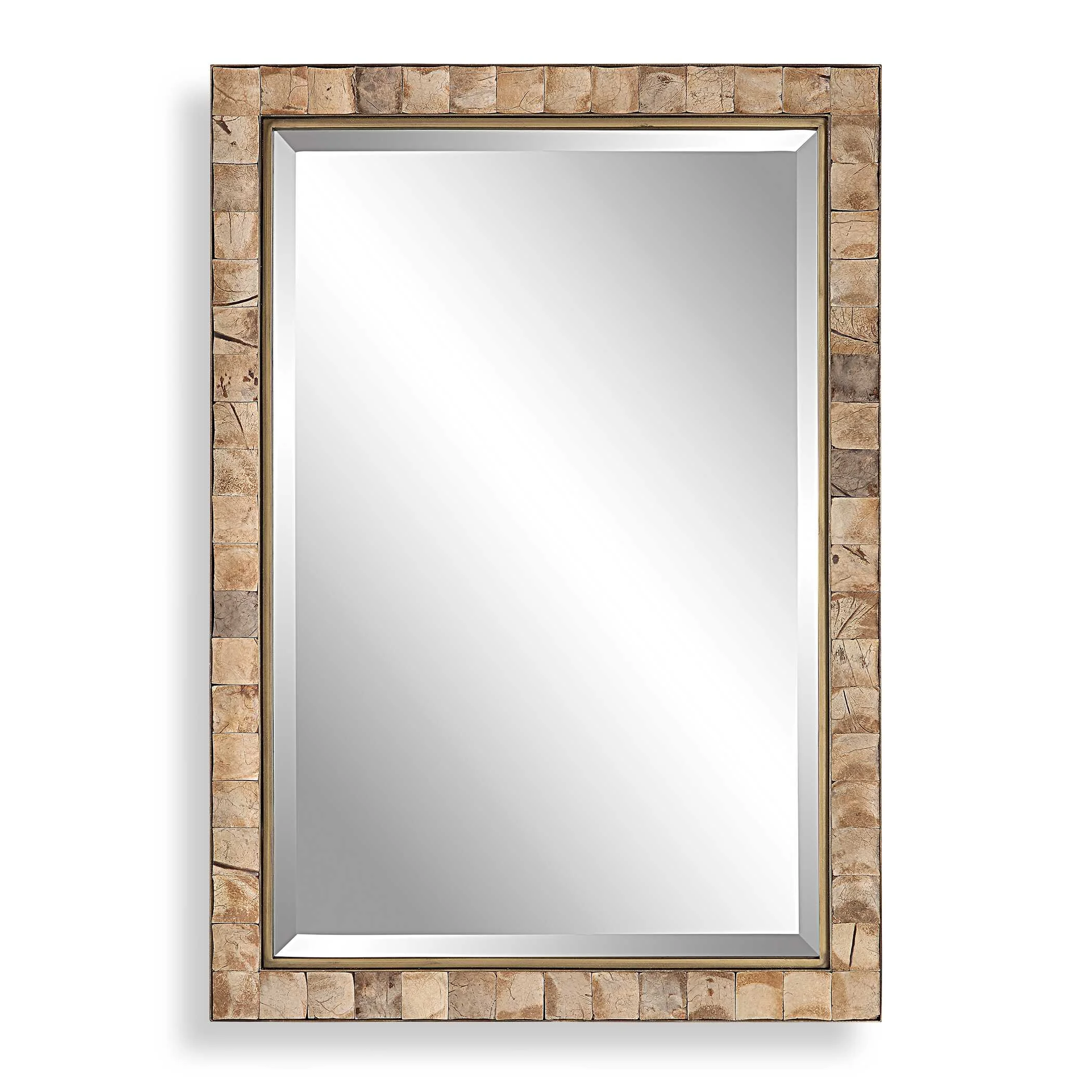 Cocos Coconut Shell Mirror