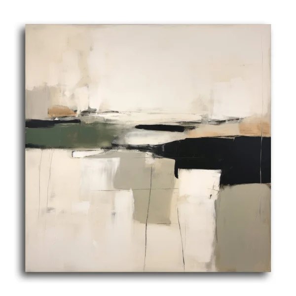 Composite II Mixed Media Art | 40x40 Gallery Wrap Anchor | Elite Maison