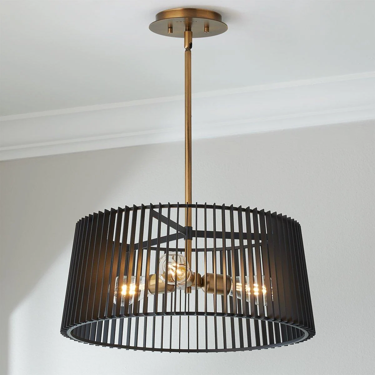 Concertina Convertible Semi-Flush Ceiling Light