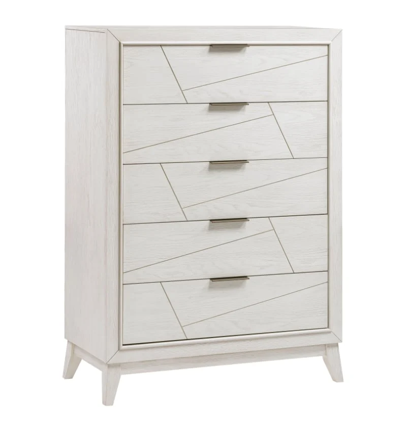 Contemporary 5-Drawer Bedroom Chest