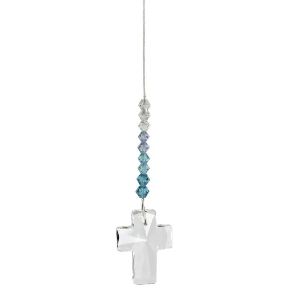 Crystal Cross Rainbow Maker Suncatcher