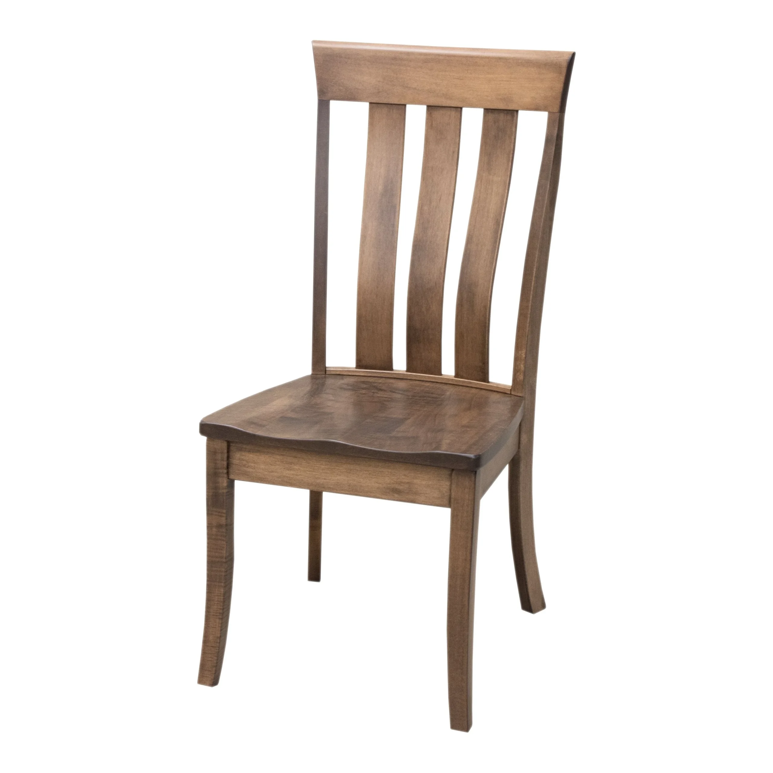 Curlew Maple Wood Amish Side Dining Chair | CO