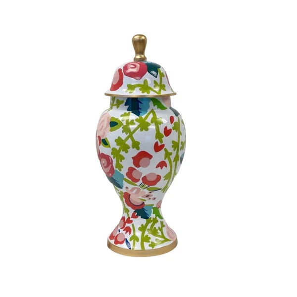 Dana Gibson Medium Ginger Jar in Chintz