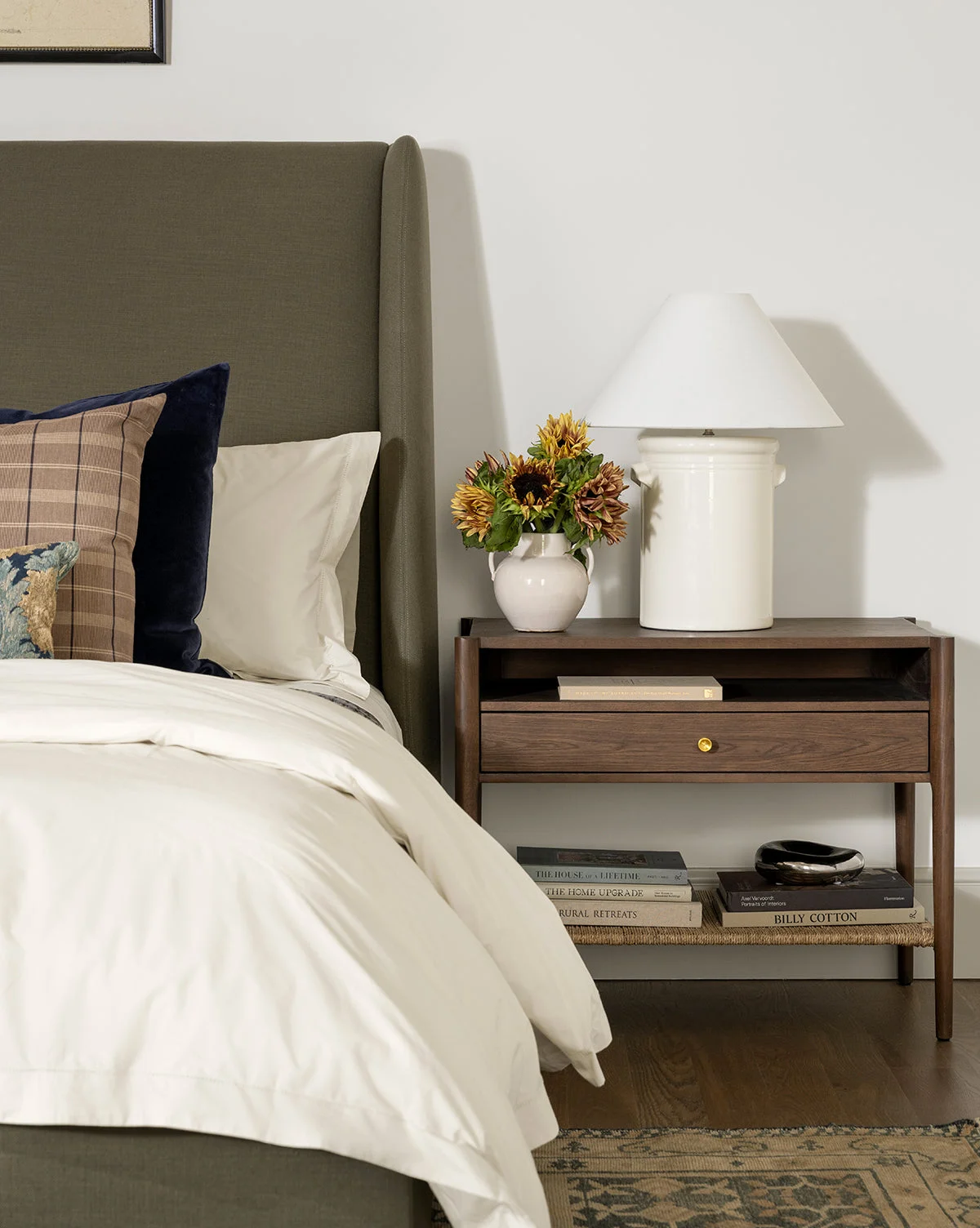Dana Walnut Oak Nightstand