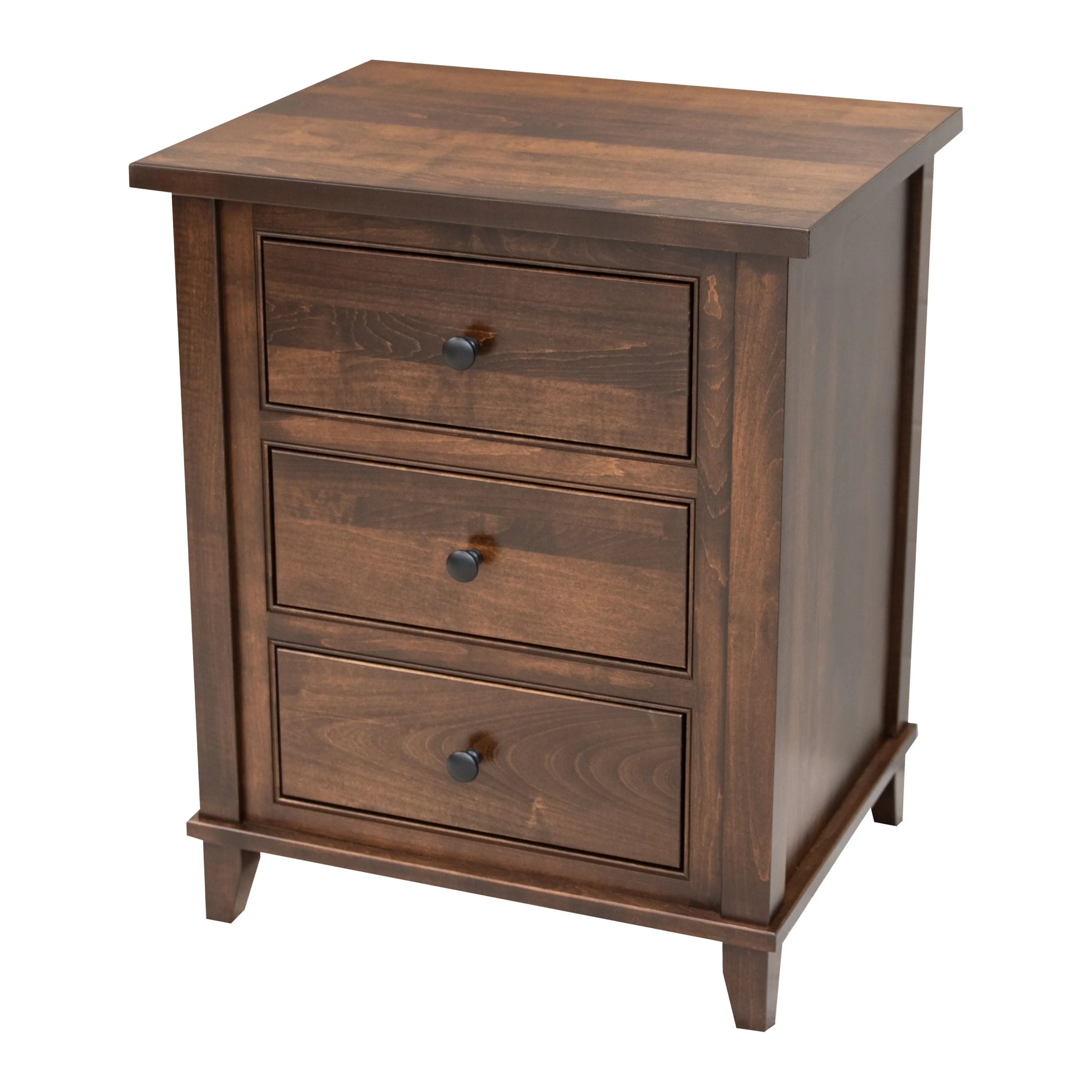 Denali 3-Drawer Nightstand