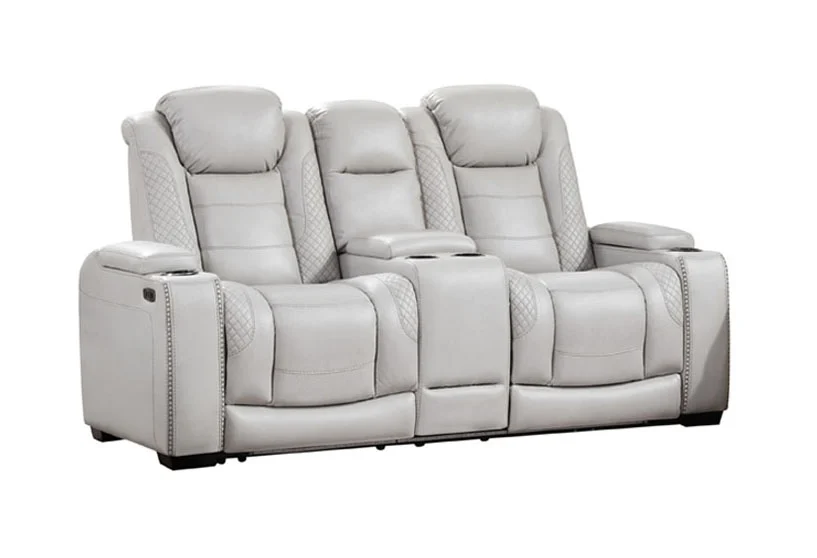 Dual Power Recliner Loveseat