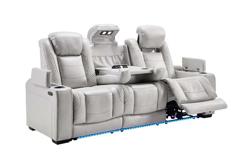 Dual Power Reclining Sofa
