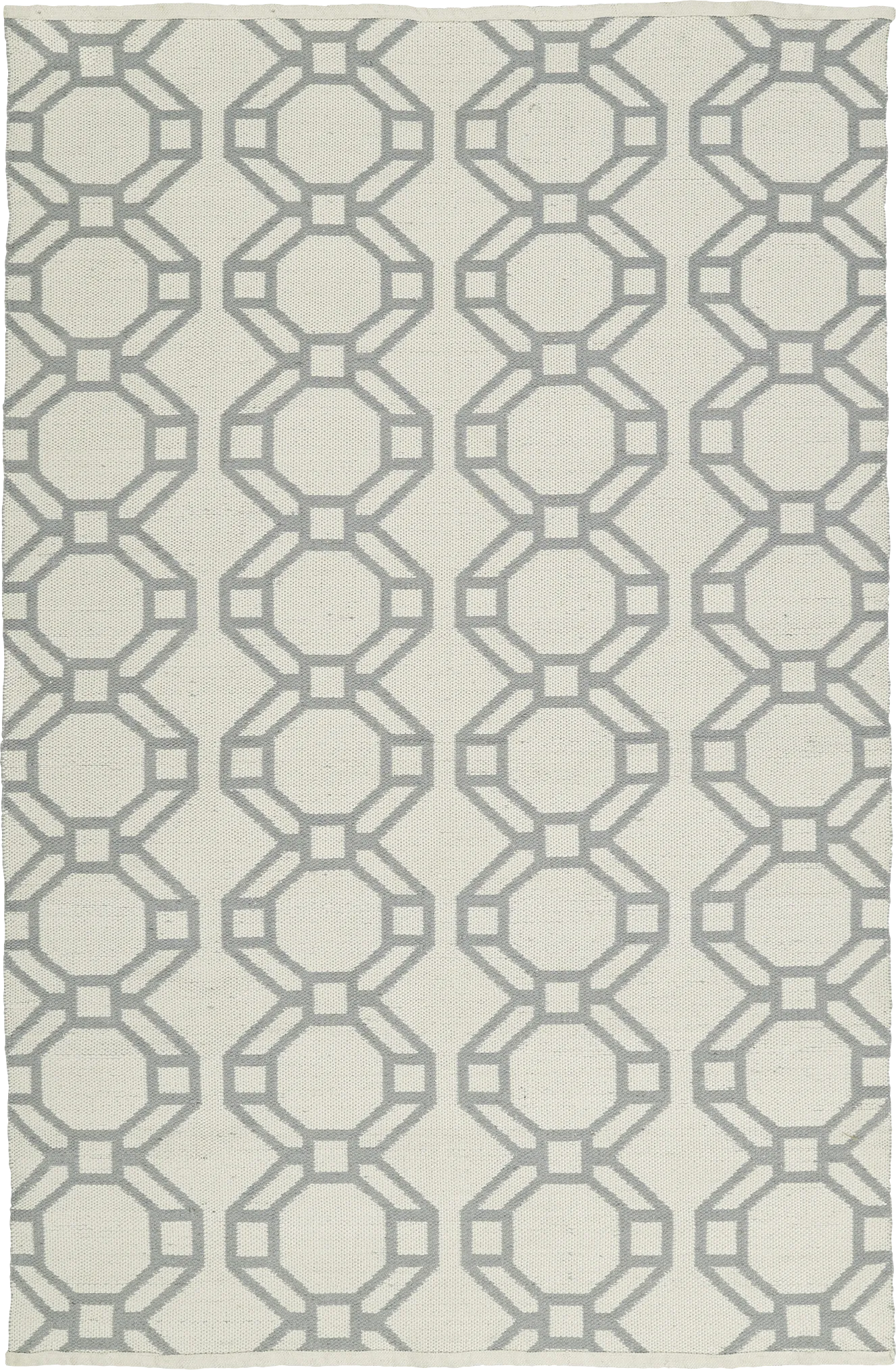 Alaric Gray 5' x 7'6 Indoor/Outdoor Rug