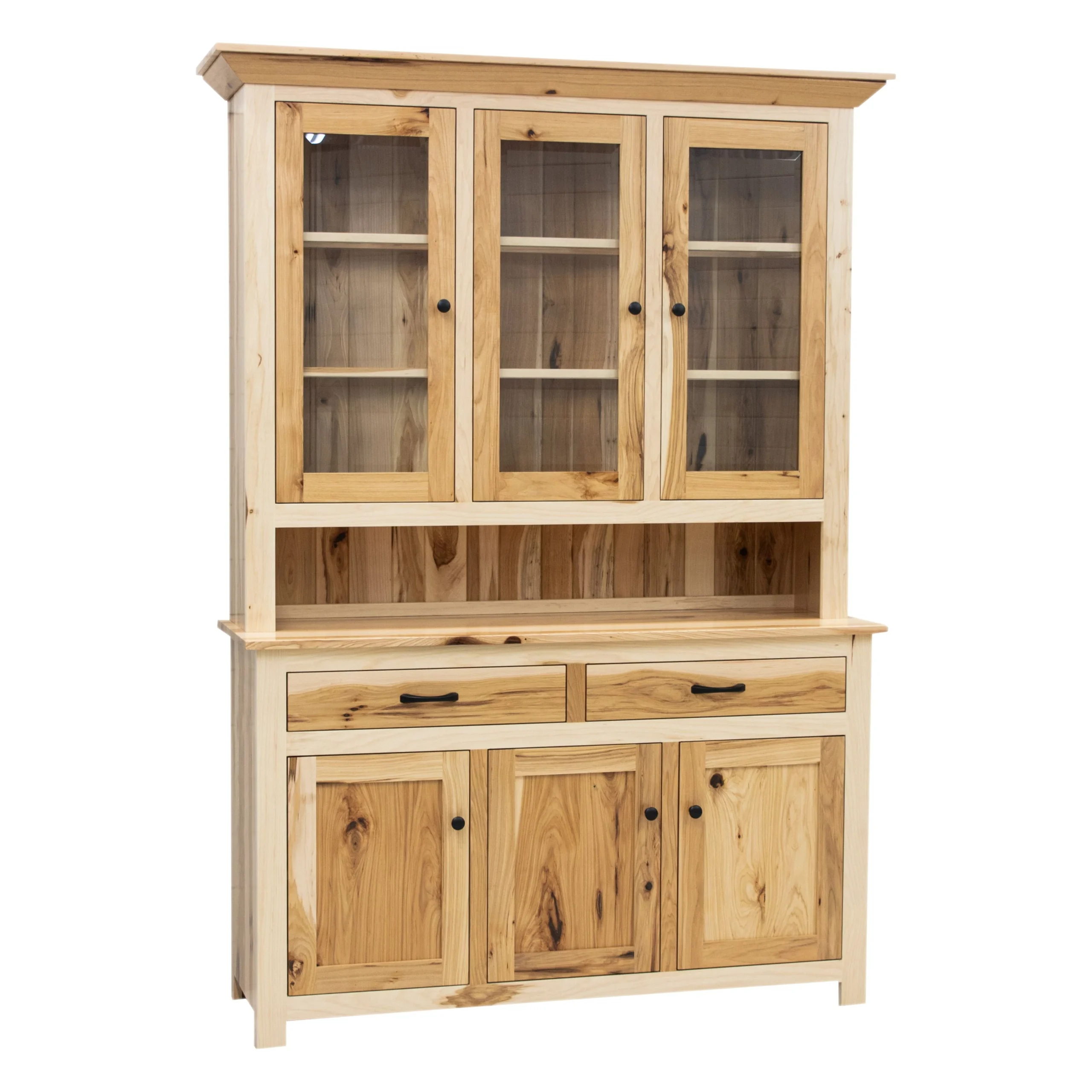 Easton Shaker Hickory Wood Hutch | NAT
