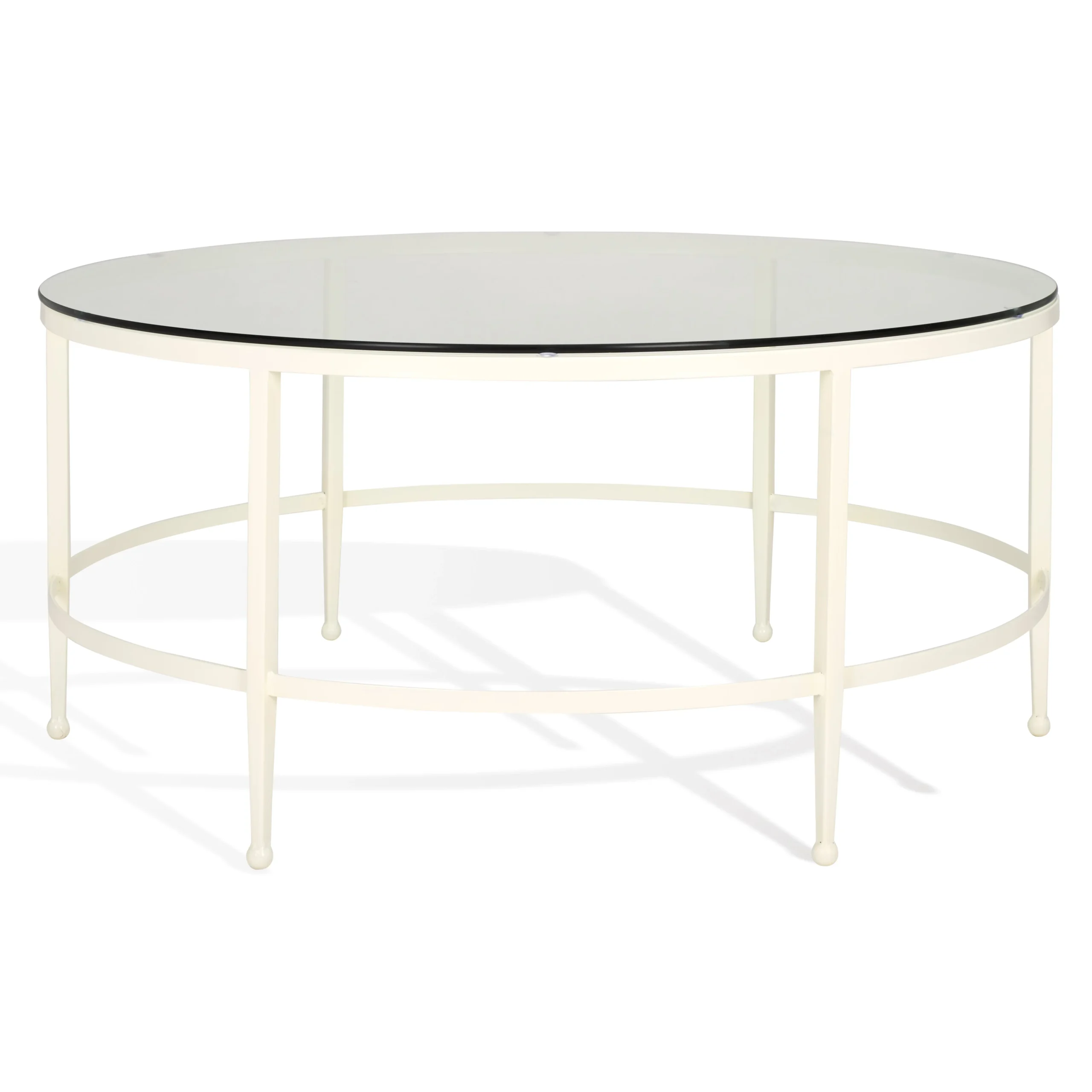 Edmund Glass Cocktail Table