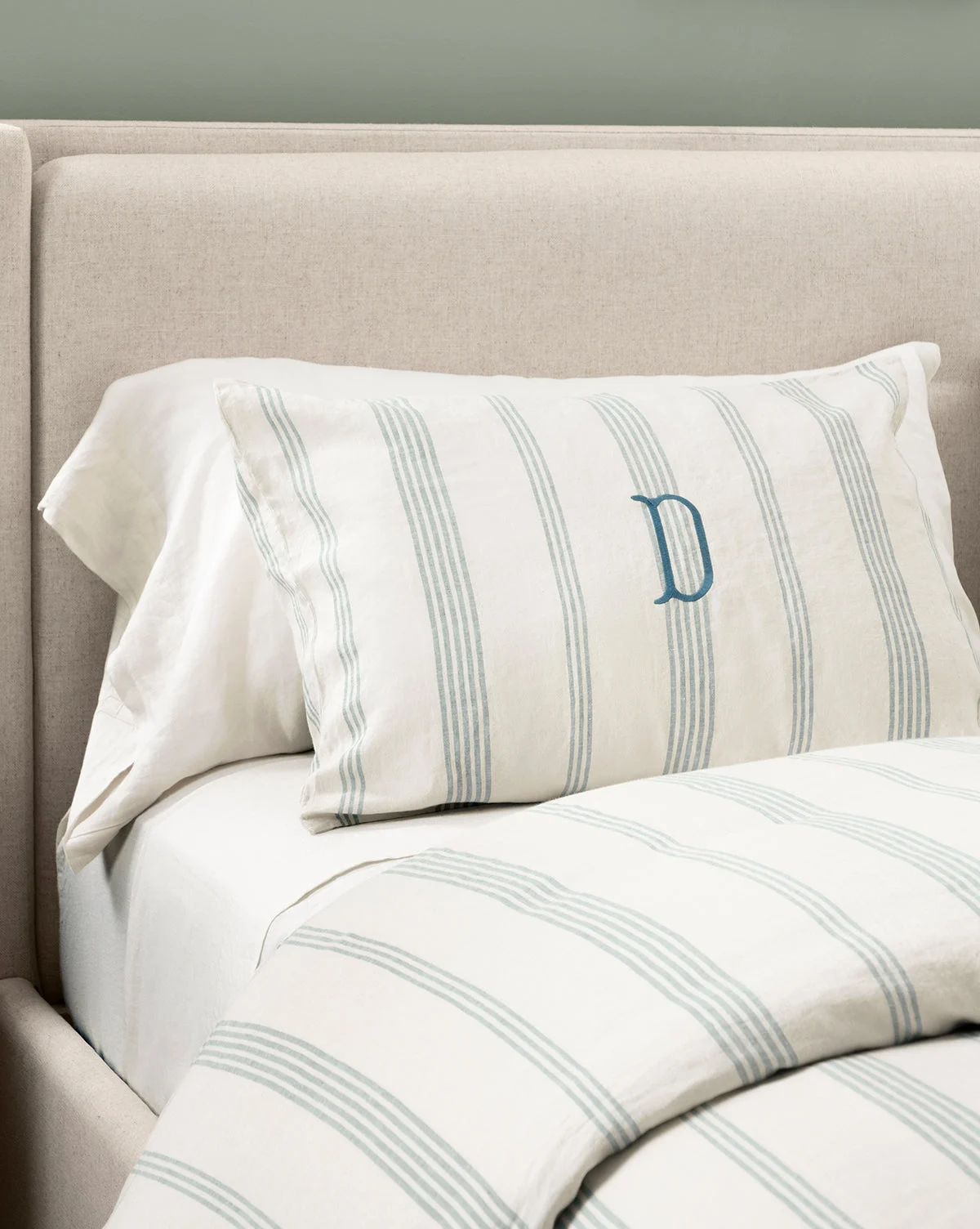 Ellerby Linen Stripe Shams (Set of 2)
