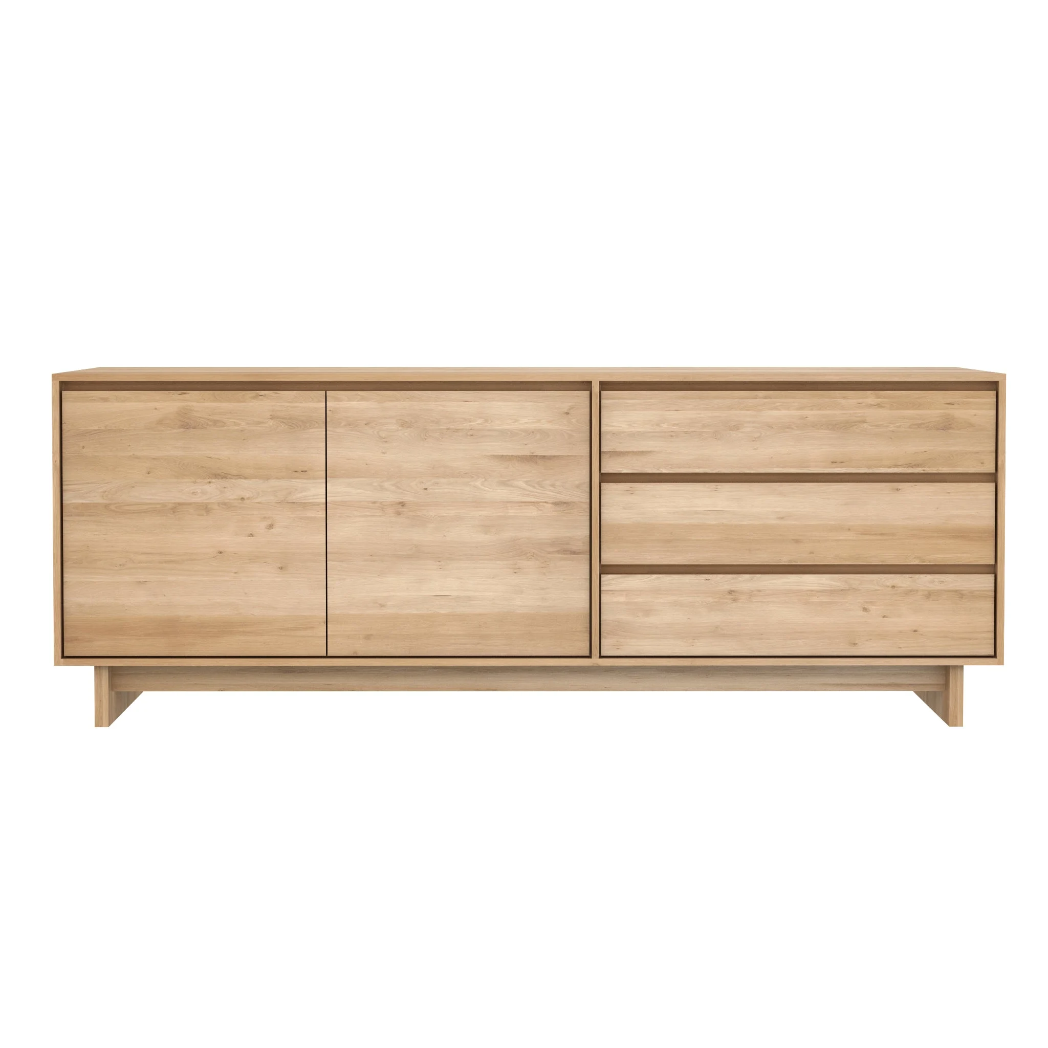 EthnicraftWave 2-Door with 3-Drawer Sideboard