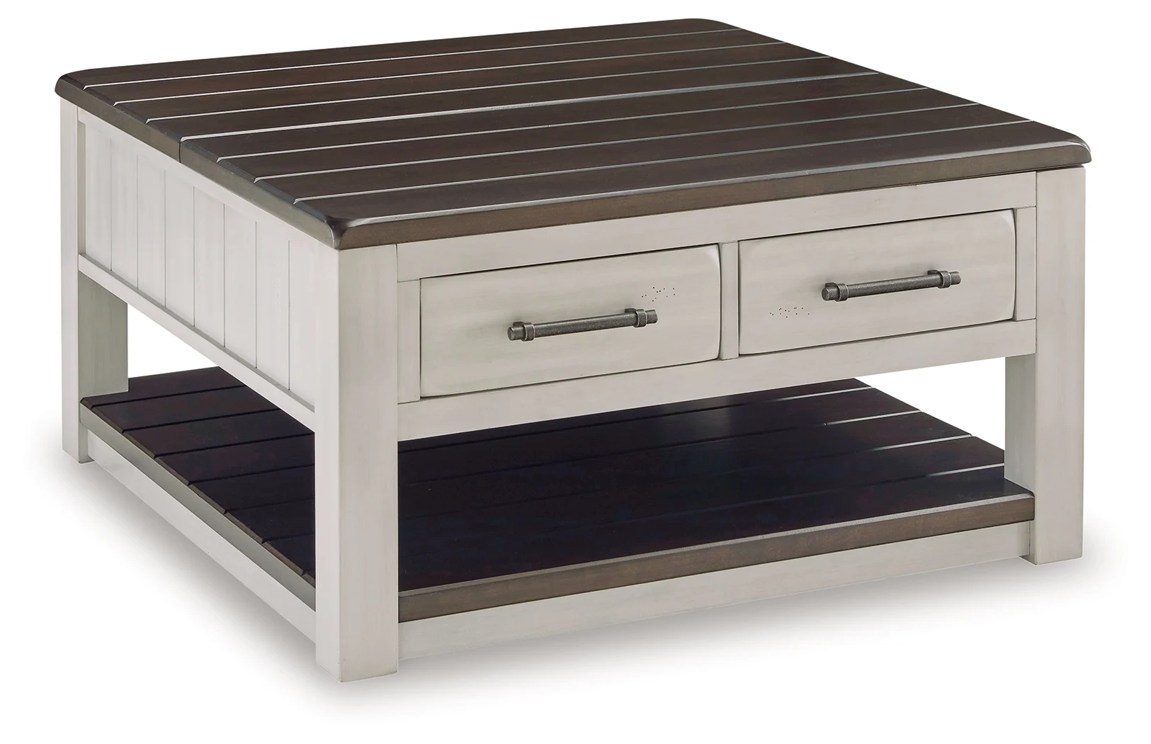 Farmhouse Two-Tone Lift-Top Coffee Table