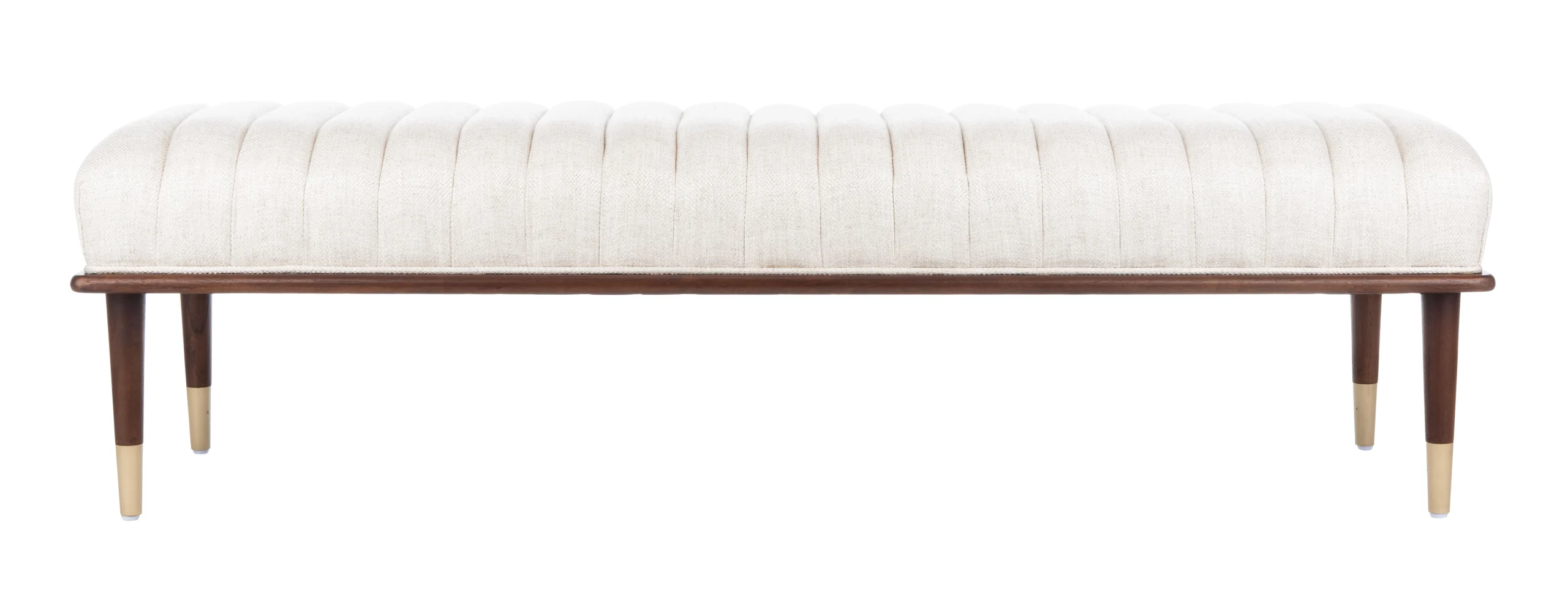 Flannery Mid-Century Bench