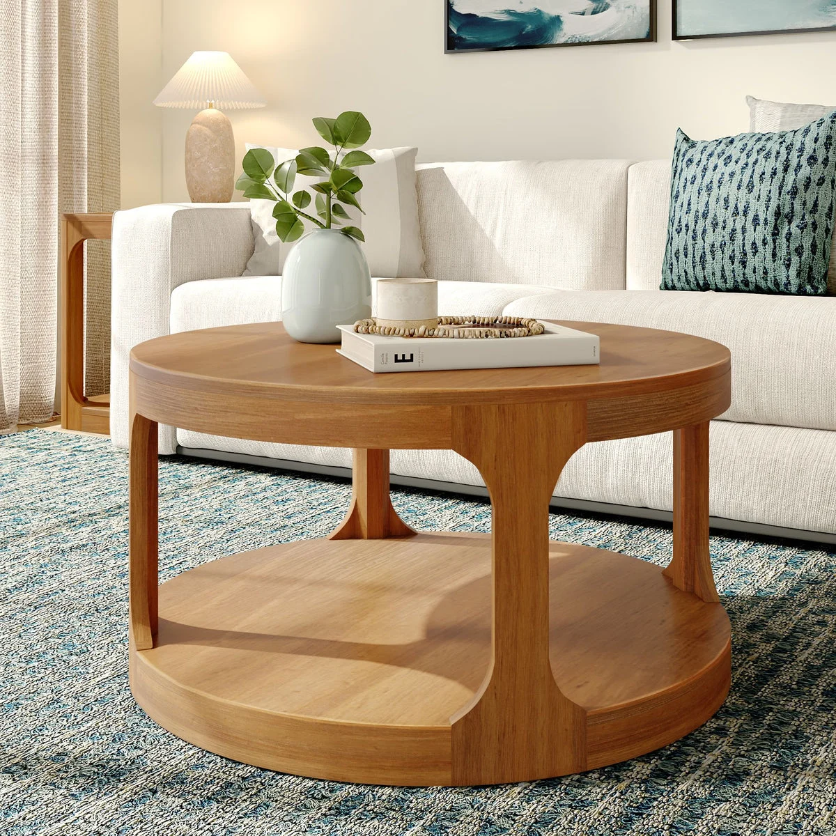 Forma Round Coffee Table - 34"