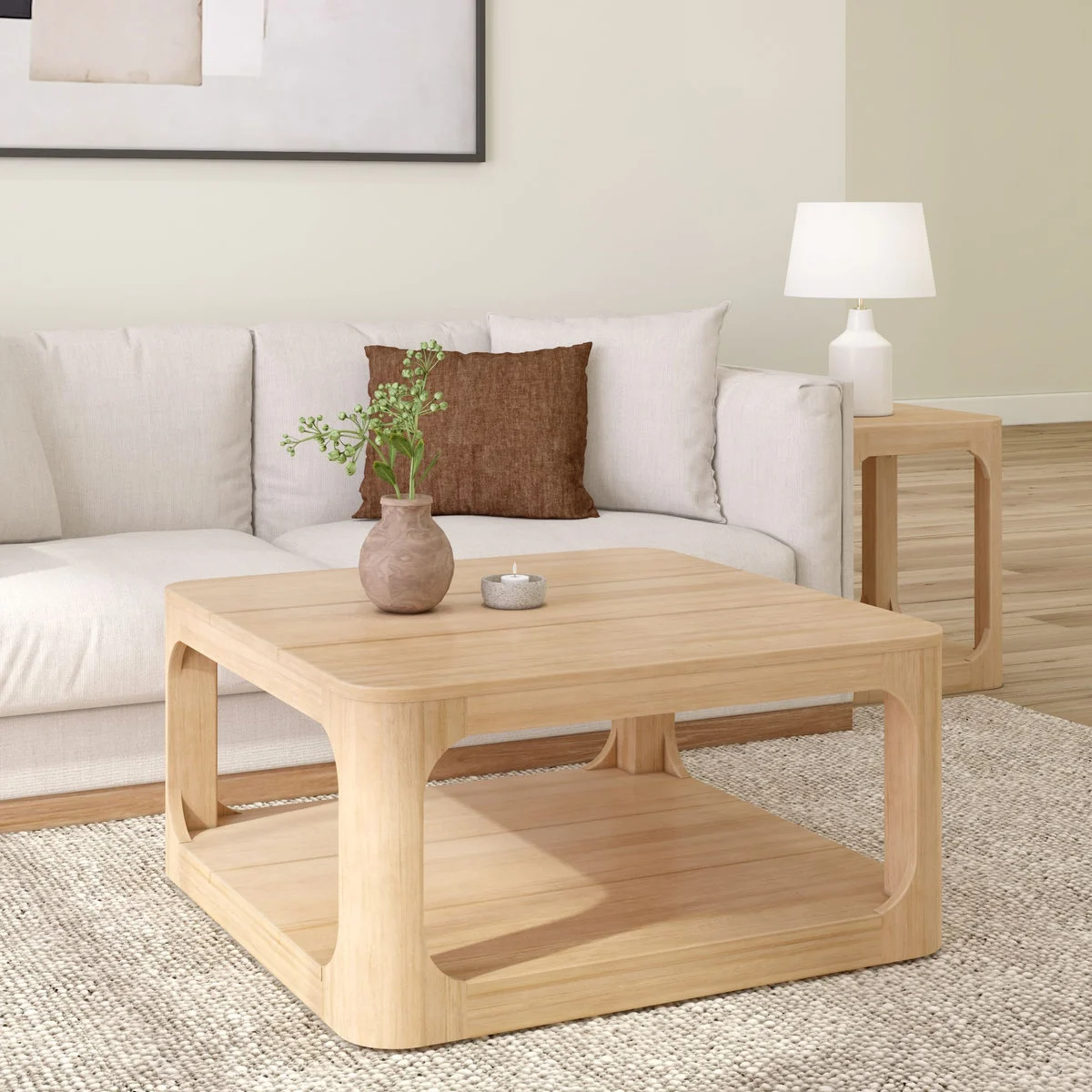 Forma Square Coffee Table - 36"
