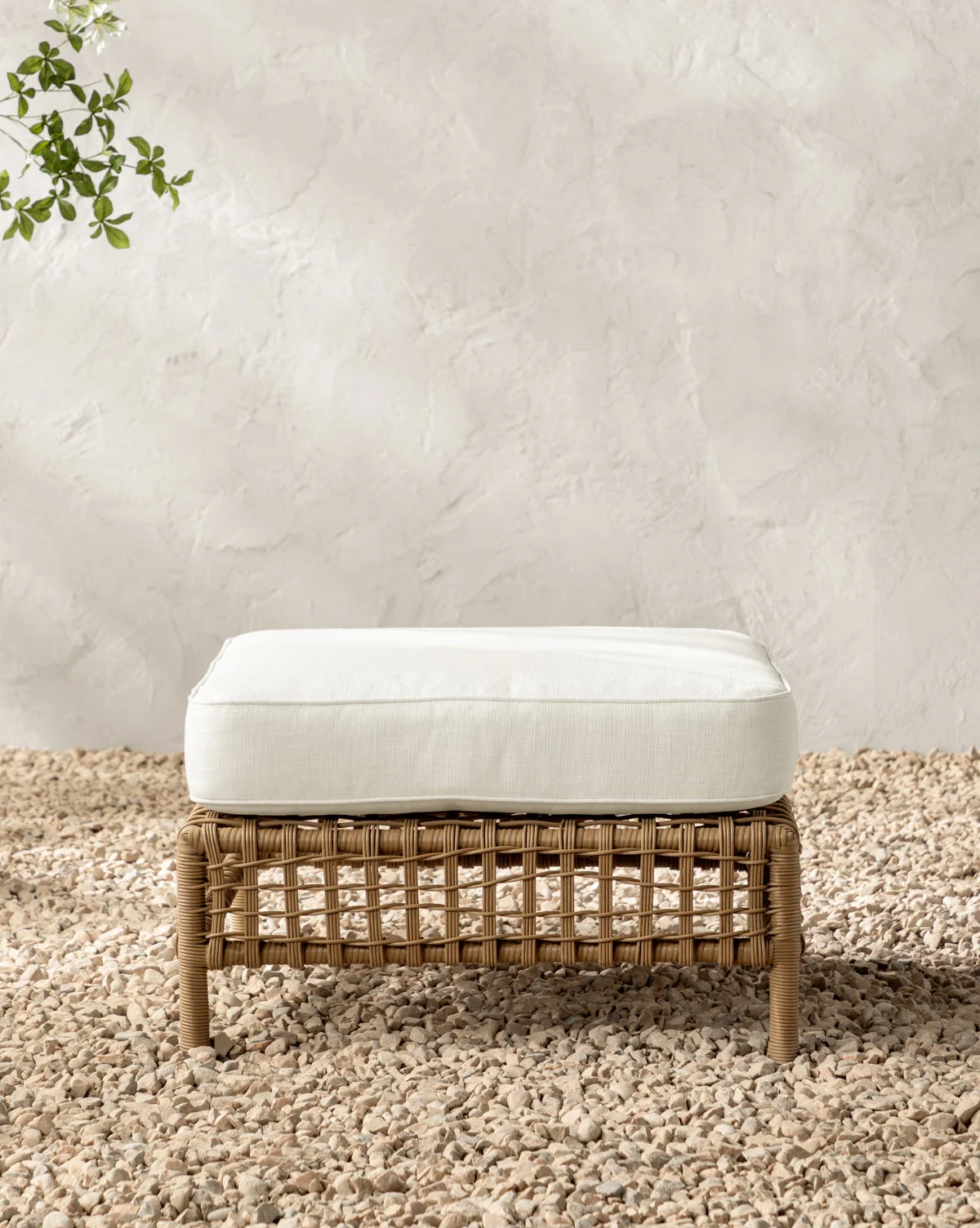 Glenwood Outdoor Ottoman (Ready to Ship)