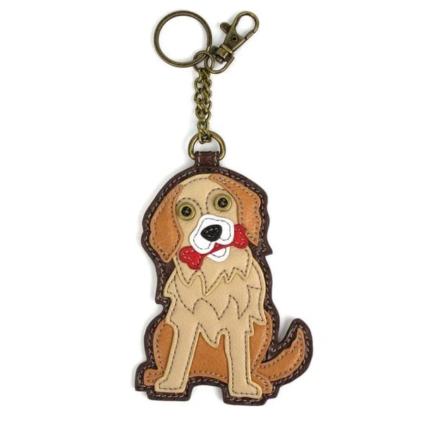 GOLDEN RETRIEVER Chala Collection-Keychain, totes, crossbody, wallet!*