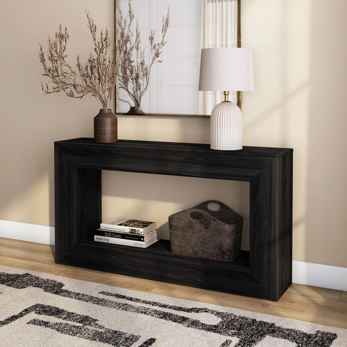 Grande Console Table with Shelf - 56"