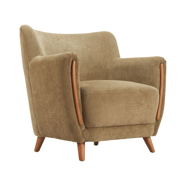 Hako Accent Chair Olive Green | Fabric Accent Chair