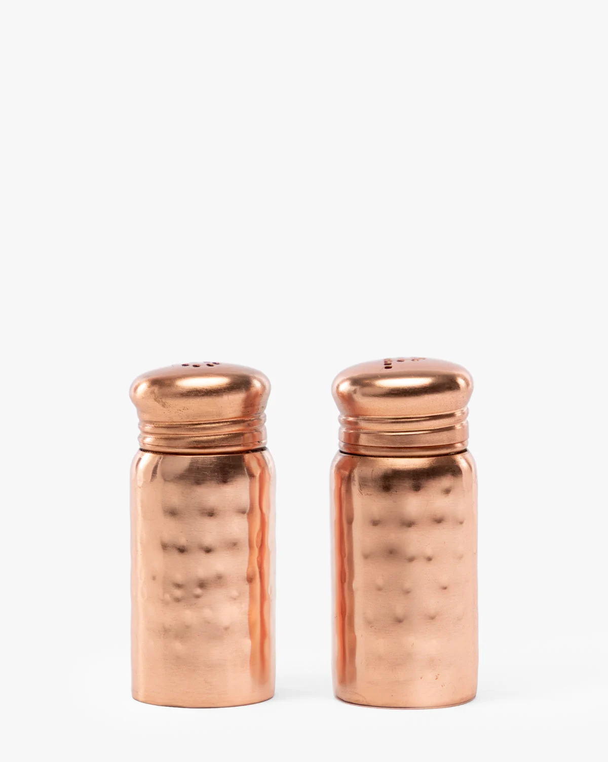 Hammered Salt & Pepper Shakers (Set of 2)
