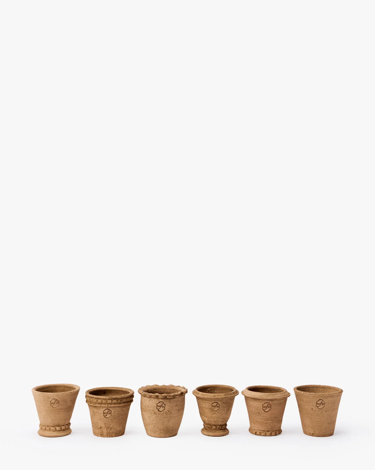 Handmade Mini Pots (Set of 6)
