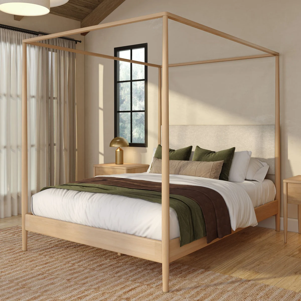 Harbor Canopy Bed - Queen
