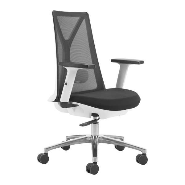 Hasso Office Chair Black | Steel Office Chair