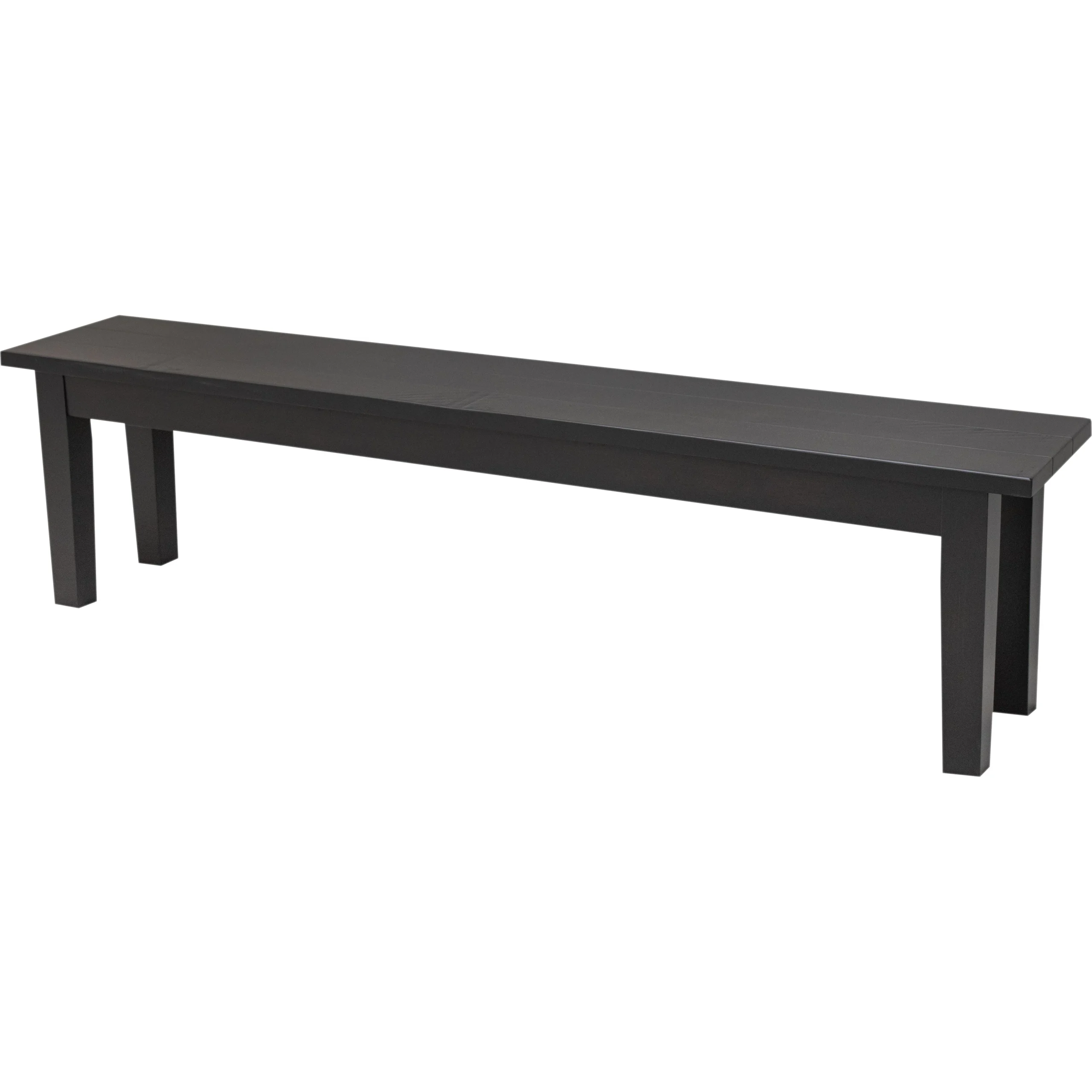 Heavy Shaker Leg Maple Wood Dining Bench | EB