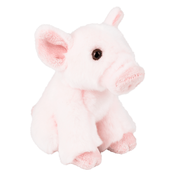 HEIRLOOM TREASURE PINK PIGLET Super Soft and Realistic Little Piggy 6"