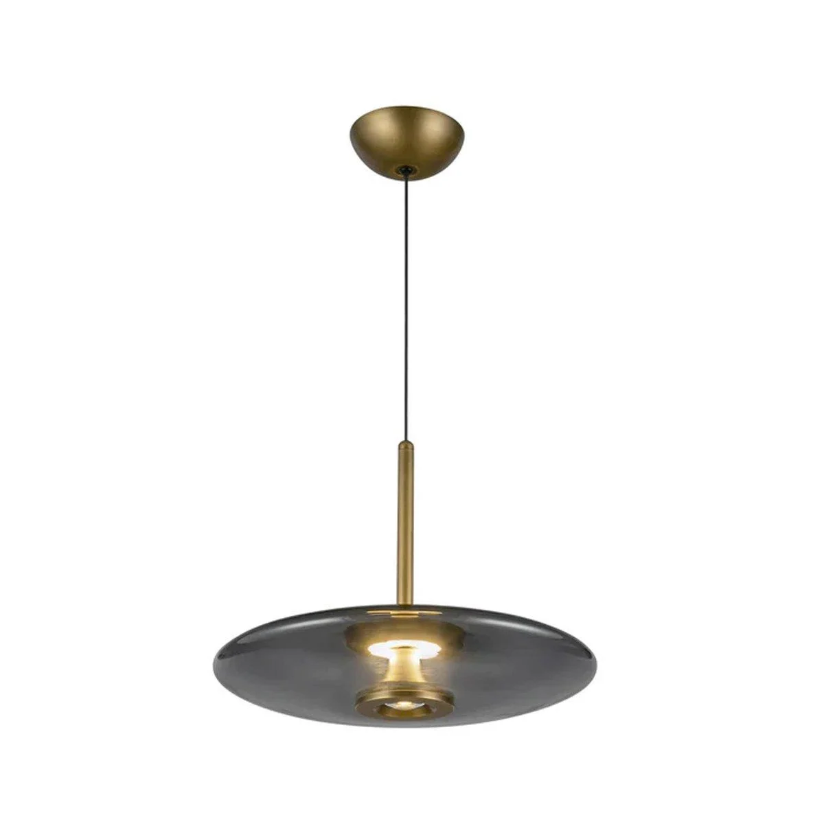 Helius LED Pendant - Smoke Glass