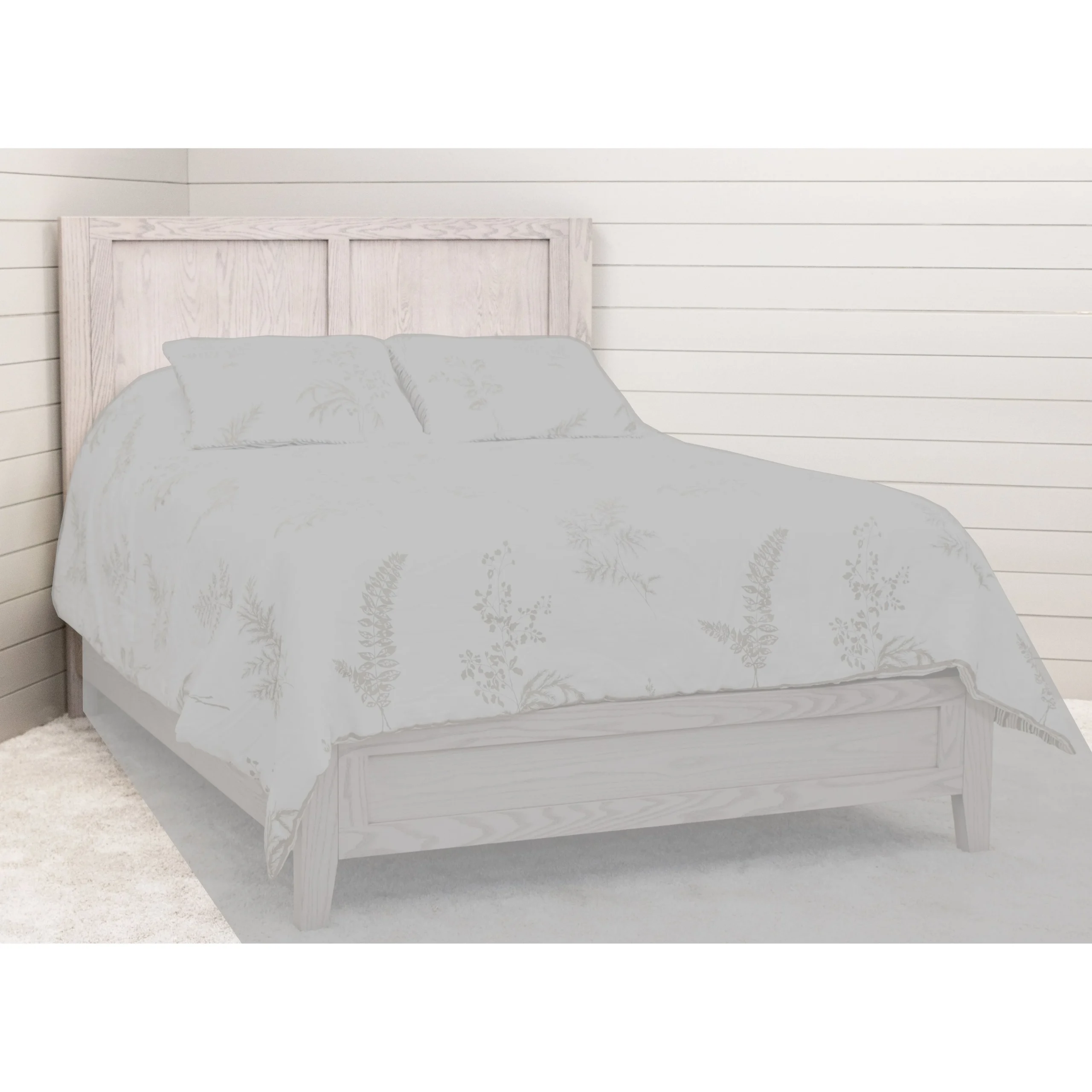Hilton Solid Wood Panel Headboard Only