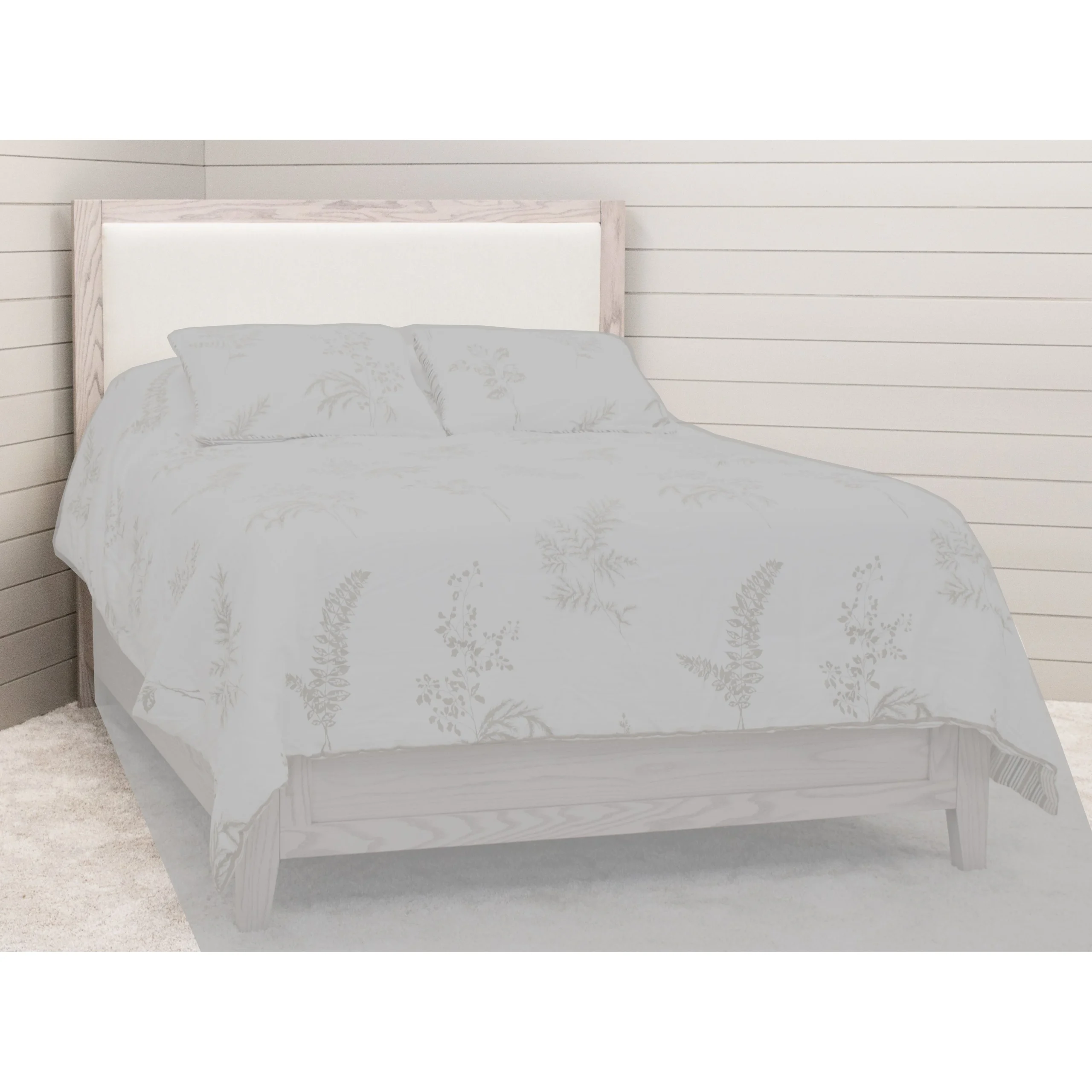 Hilton Solid Wood Upholstered Headboard Only