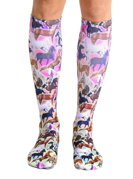 Horse Lover's Knee High Socks