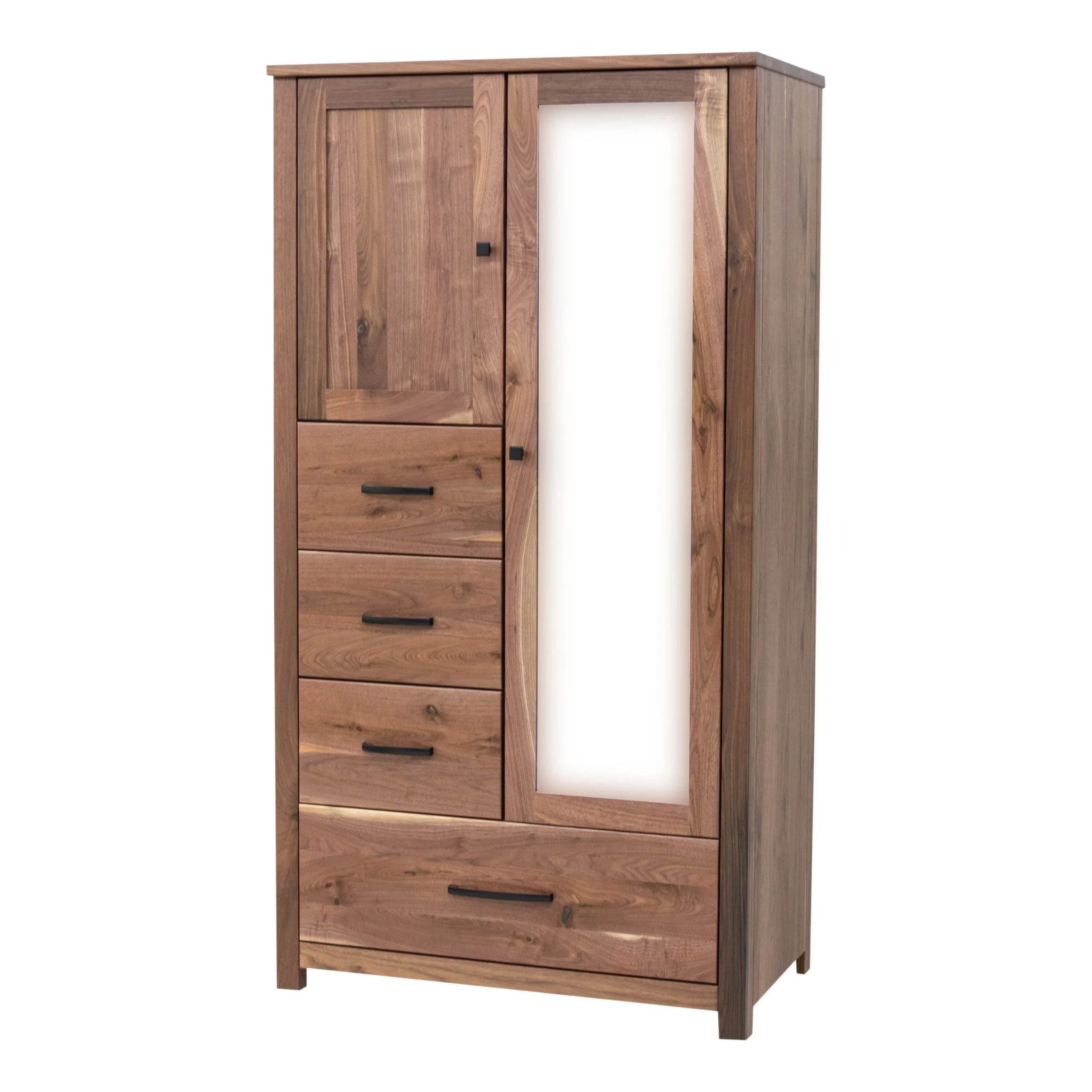 Hudson Walnut Wood Chiffonier | NAT