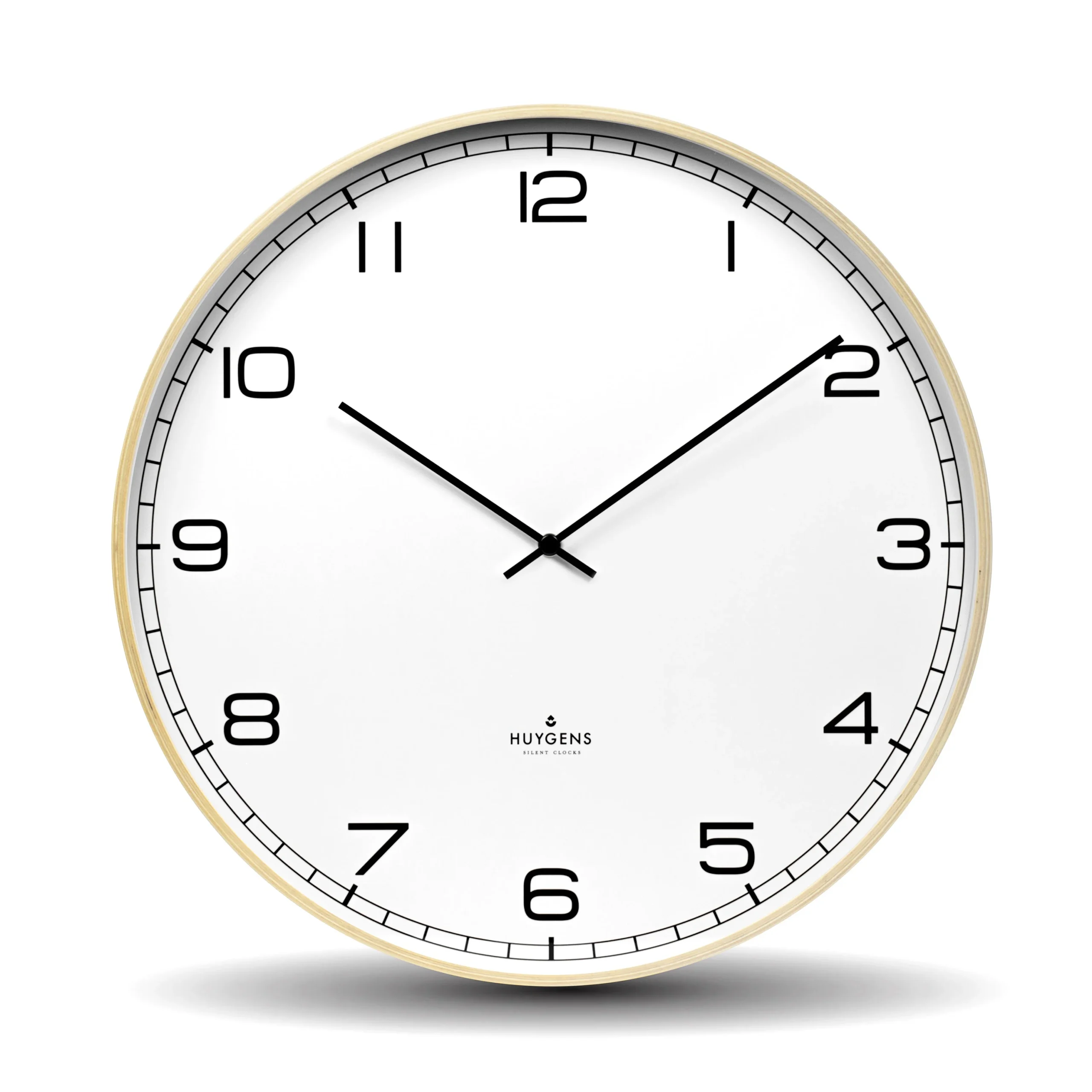 HuygensWood Arabic Wall Clock