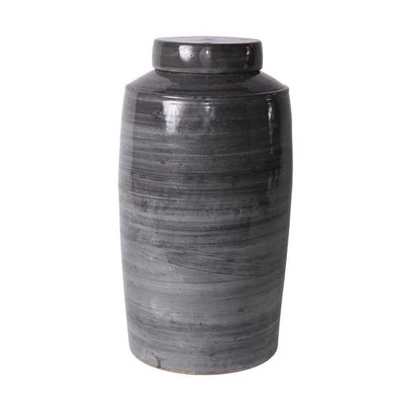 Iron Gray Tea Jar By Legends Of Asia