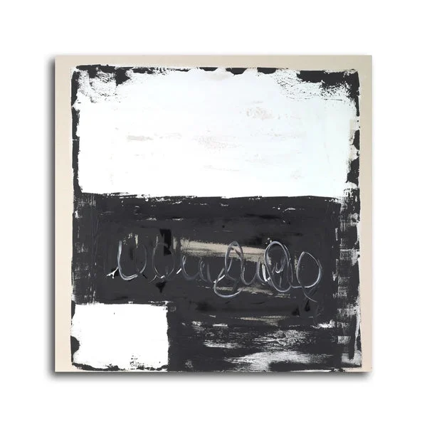 Ivory Sands II Hand-Painted Art | 40x40 Designer Anchor | Elite Maison