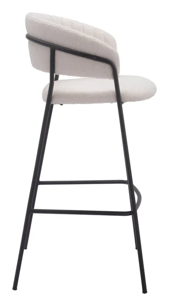 Josephine Barstool Cream - Set of 2