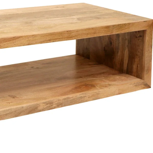 Keli Coffee Table | Round Wood Coffee Table