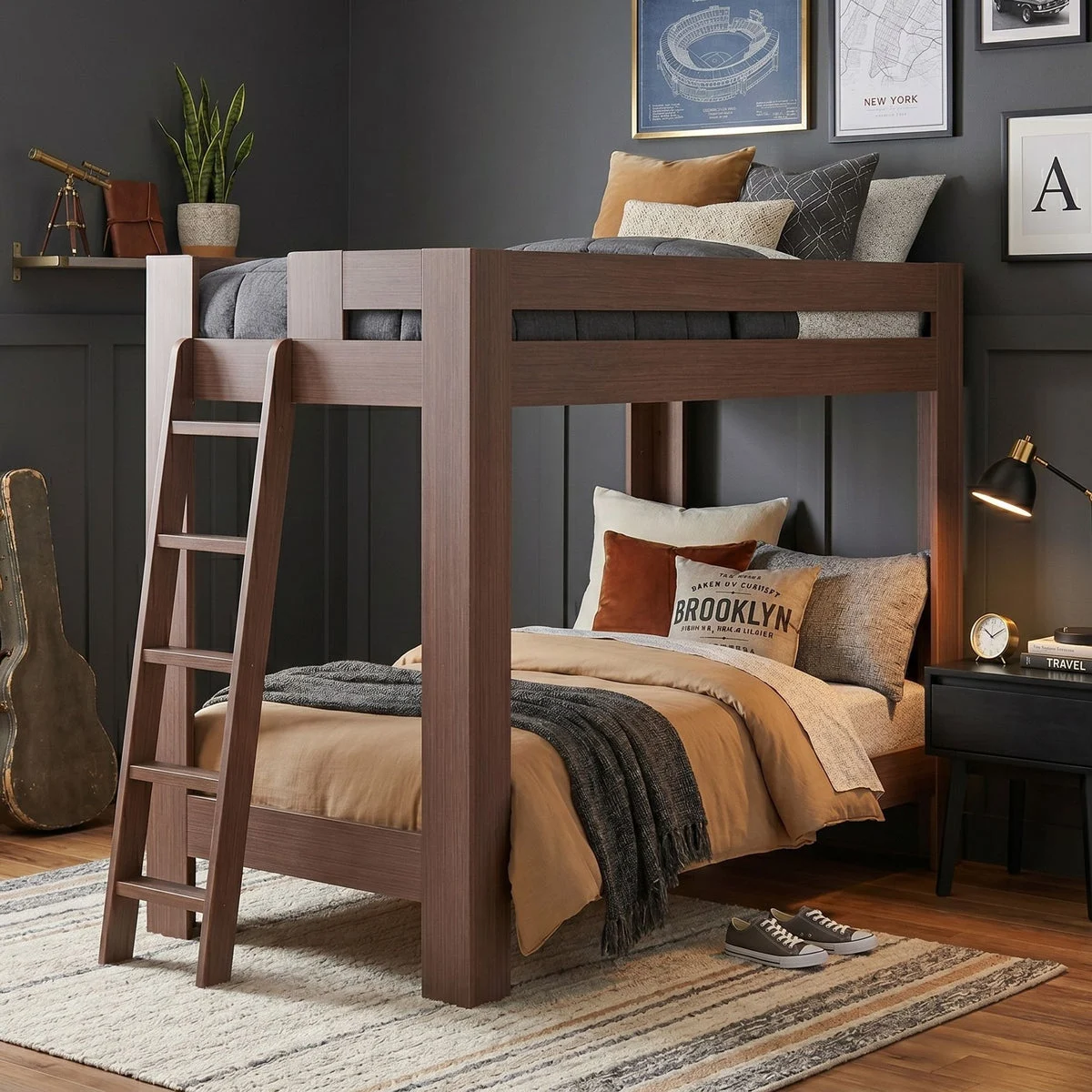 Lane Bunk Bed - Twin XL over Twin XL